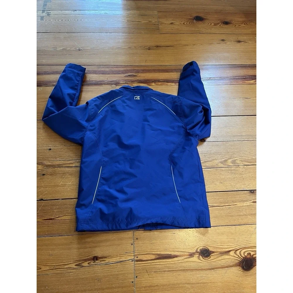 Boston Strong Police Athletic League Windbreaker‎ jacket Men M, Cutter Buck Blue